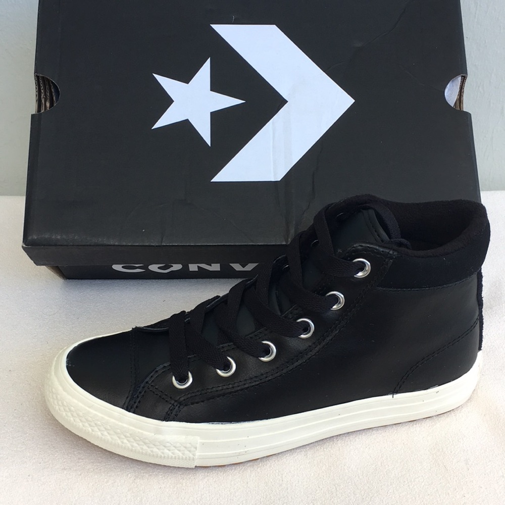 Leather Converse Boot/ Sneaker